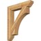 Ekena Millwork Westlake Slat Rough Sawn Bracket, Western Red Cedar, 6"W x 36"D x 42"H BKT06X36X42WTL06RWR - alternate 1